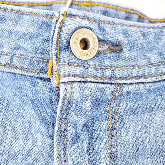 Vintage Ralph Lauren High Rise Jean Shorts Size 8 - Picture 3 of 9
